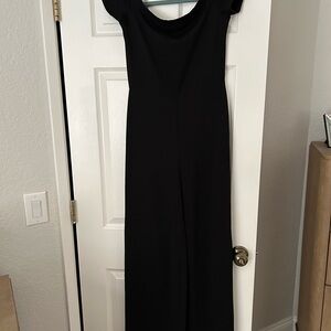 Black off shoulder Jumpsuit